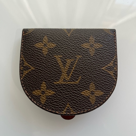 LOUIS VUITTON PORTE MONNAIE CUVETTE COIN PURSE - Picture 2 of 9